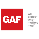Logo GAF. It is one of the pictures from the part of T & L ROOF Parnets in T & L ROOF | Your Premier Roofing Contractor.